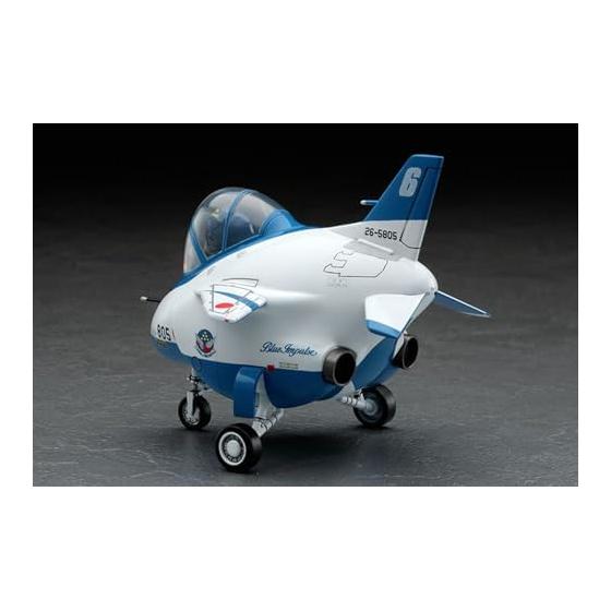 Hasegawa Egg Plane Air Self-Defense Force T-4 Blue Impulse Non-Scale Plastic Model TH13