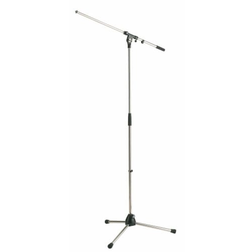 K&M ST-210/2C Boom Microphone Stand (21020), Height: 900/1605mm, Chrome