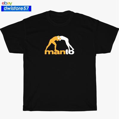 Νέα T-Shirt MANTO Brazilian Jiu Jitsu Λογότυπο Πολλά Χρώματα S έως 5XL Κατασκευασμένο στις ΗΠΑ Unisex T-Shirt