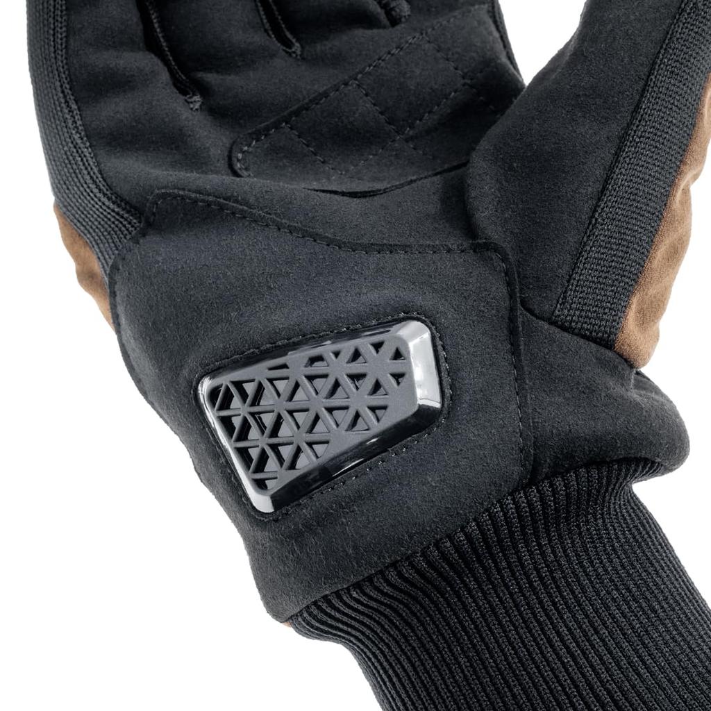 KOMINE Urban Protect Windproof Gloves for Motorcycles Brown M GK-858