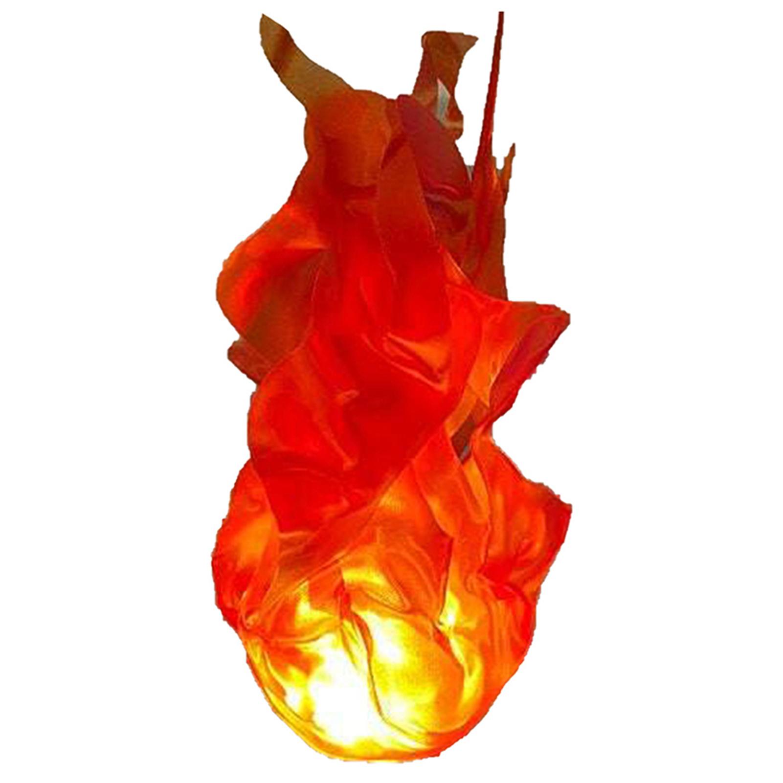 

Glowing Palm Flame Lamp Made Of High-Quality Materials Great Decoration For Taking Pictures красный