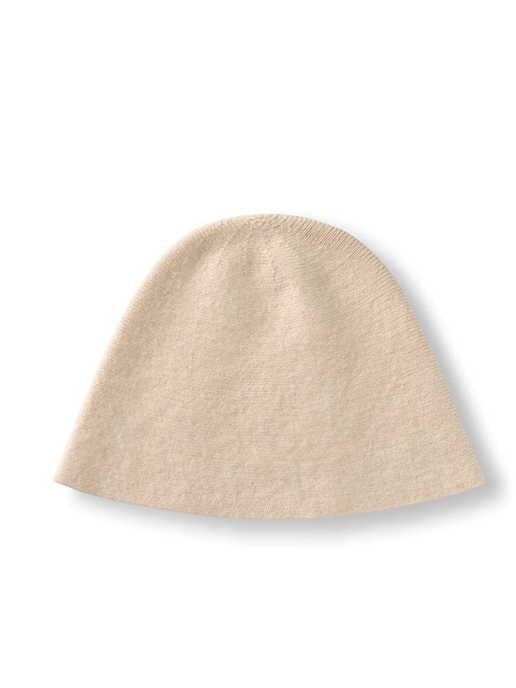 Ladies' 100% Cashmere Knitted Fisherman Hat Solid Color Ear Protection Hat Winter Fashionable Warm Water Bucket Yarn Basin Hat