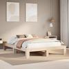 VidaXL Bed Frames Without Mattress 140x200 Cm Solid Pine Wood 3308738