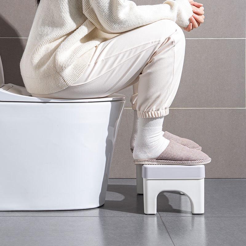 Thickened Toilet Squatting Stool: Ergonomic Footrest for Adults, Children, and Pregnant Women