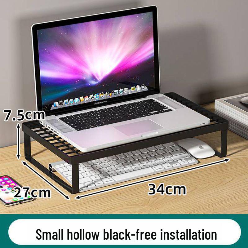Laptop Stand with Heat Dissipation for Office or Dormitory Desktops