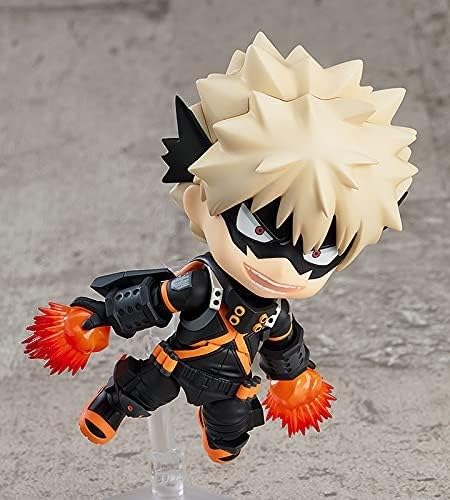Nendoroid My Hero Academia DER FILM World Heroes Mission Katsuki Bakugo Stealth Suit Ver. Nicht maßstabsgetreue, bewegliche Figur aus ABS und PVC, bemalt, G12610