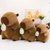 Capybara Plush Pillow Doll - Cute Large Stuffed Toy for Children