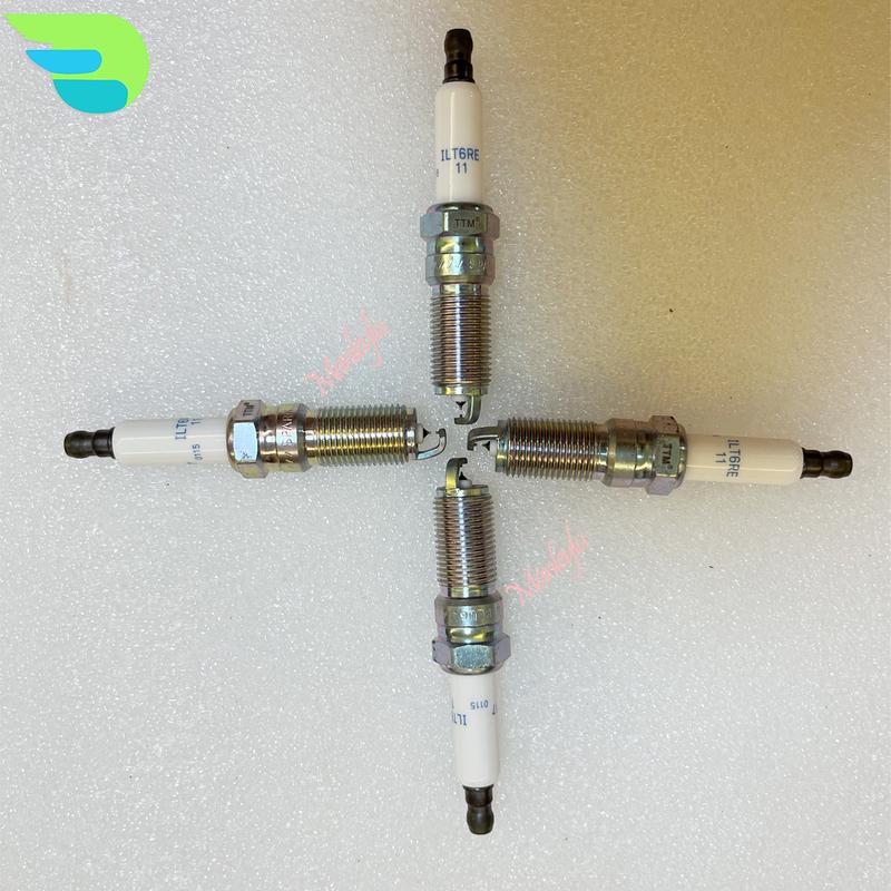 4pcs DOUBLE IRIDIUM Spark Plug D-90117 FOR 90117 ILTR6E11 Ford Mustang F-150 Cadillac CTS SLS SRX STS XTS LINCOLN MKZ OPEL