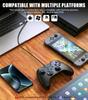arVin Wired Gaming Controller with Features Stick Trigger Vibration Turbo and 1000Hz High Polling Rate (Compatible PC, PS4, PS3, Switch, Android) -