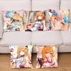Game Genshin Impact Escoffier Pillow Case Square Pillow Bedroom Sofa Leisure Comfort Cushion Car Living Room Home Decoration
