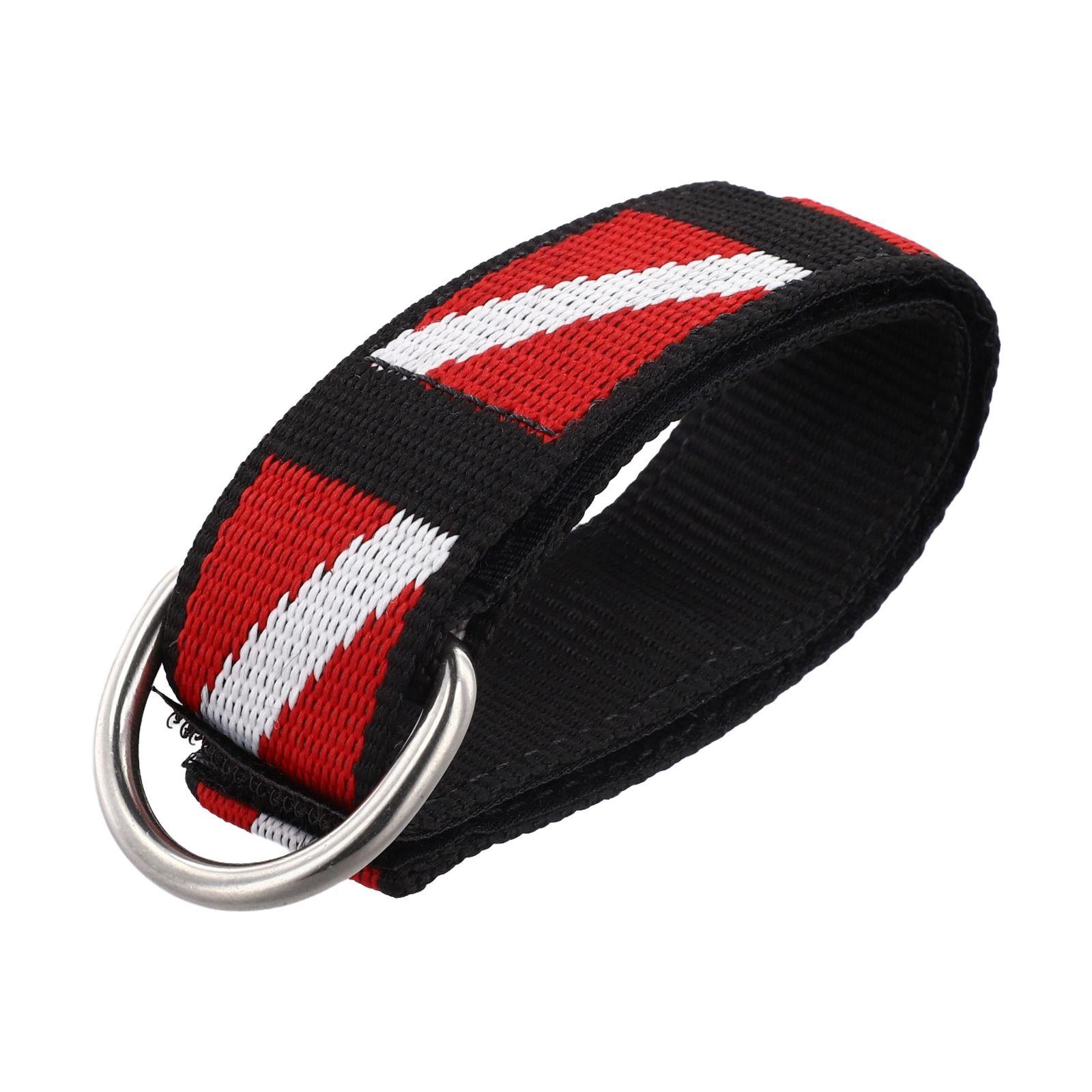 316 Stainless Steel Components Adjustable Lanyard Scuba Diving Wrist Strap flag 33x3cm