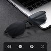 Unisex New Metal Square Frame UV400 Sunglasses Stylish Retro Ultra-Lightweight Eyewear Outdoor Sports Travel Anti-UV Sun Glasses