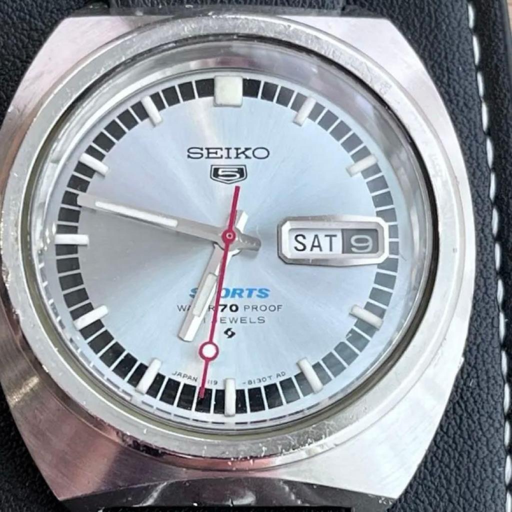 Used [Rare Model / Beautiful Working Condition] SEIKO5 SPORTS / 6119-8130 / Automatic