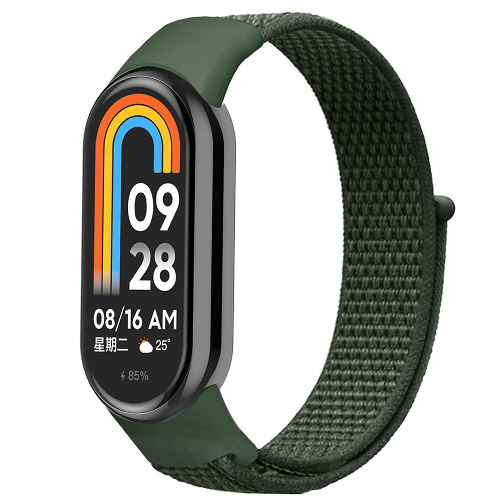 Nylon Loop For Xiaomi Mi Band 10/9/8 Bracelet NFC Breathable Bracelet Wristband Correa Sport Watchband for Mi band 8/9/10 Strap