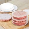 100pcs 4.33 inch Hamburger Patty Paper Round Wax Paper Sheet for Burger Press Baking Cake Baking Separate  Patty Oil Paper