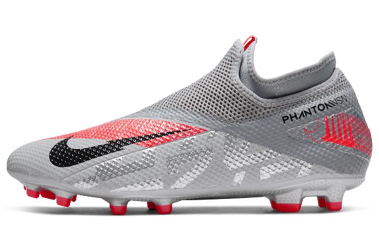 Nike Phantom Vision 2 Academy Dynamic Fit Mg Metallic Grey Crimson CD4156-906 42