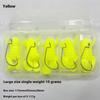 5Pcs/Set Lure Bait 10G/Piece Water Surface Kick Frog Fake Bait High Simulation Tpe Frog Soft Bait Frog-Like Stance Lure
