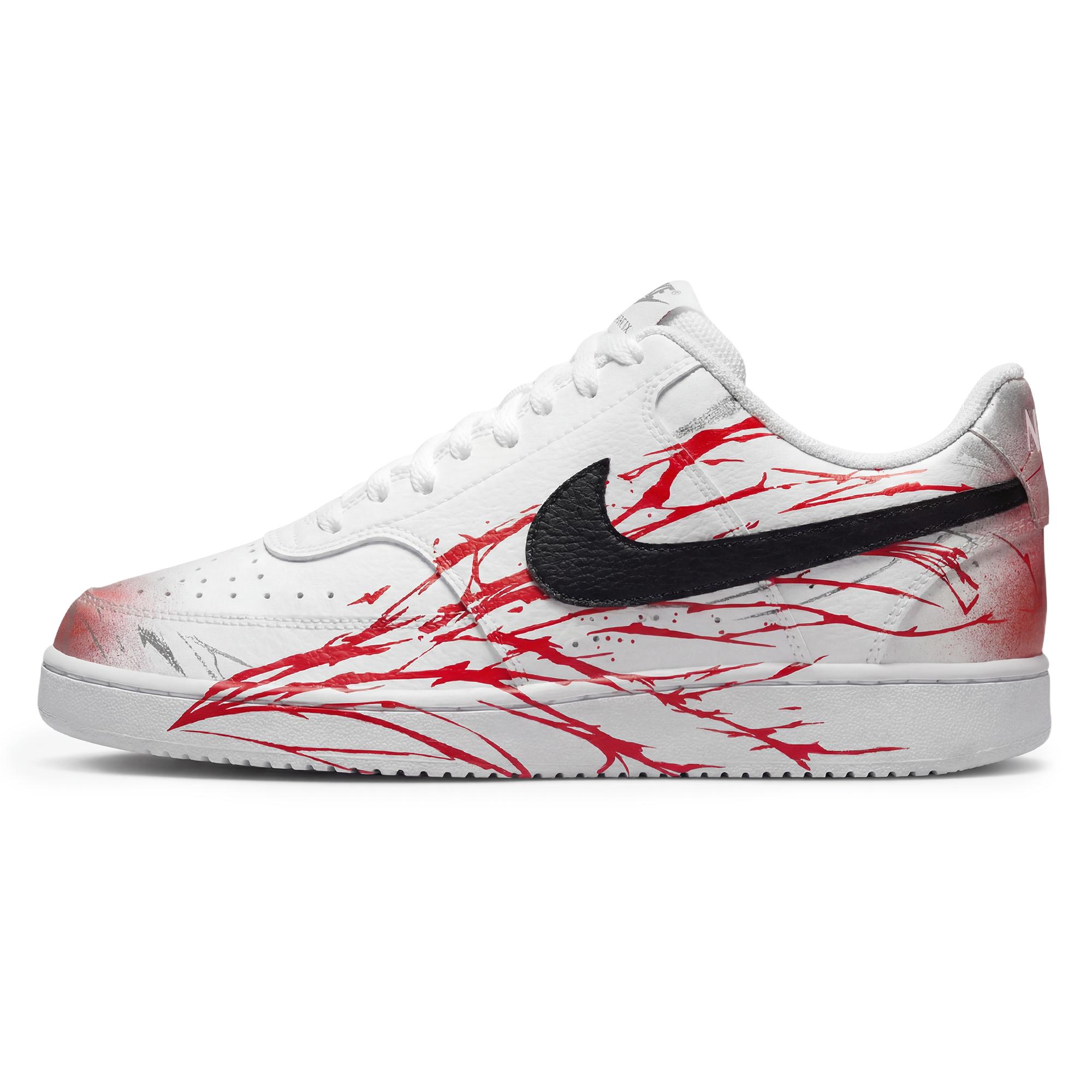 

Nike Court Vision 1 Low Chinoiserie, Bloodstained Mountains Breathable And Slip Resistant Low top Skateboard Shoes DH2987-100(Team210-) 44.5