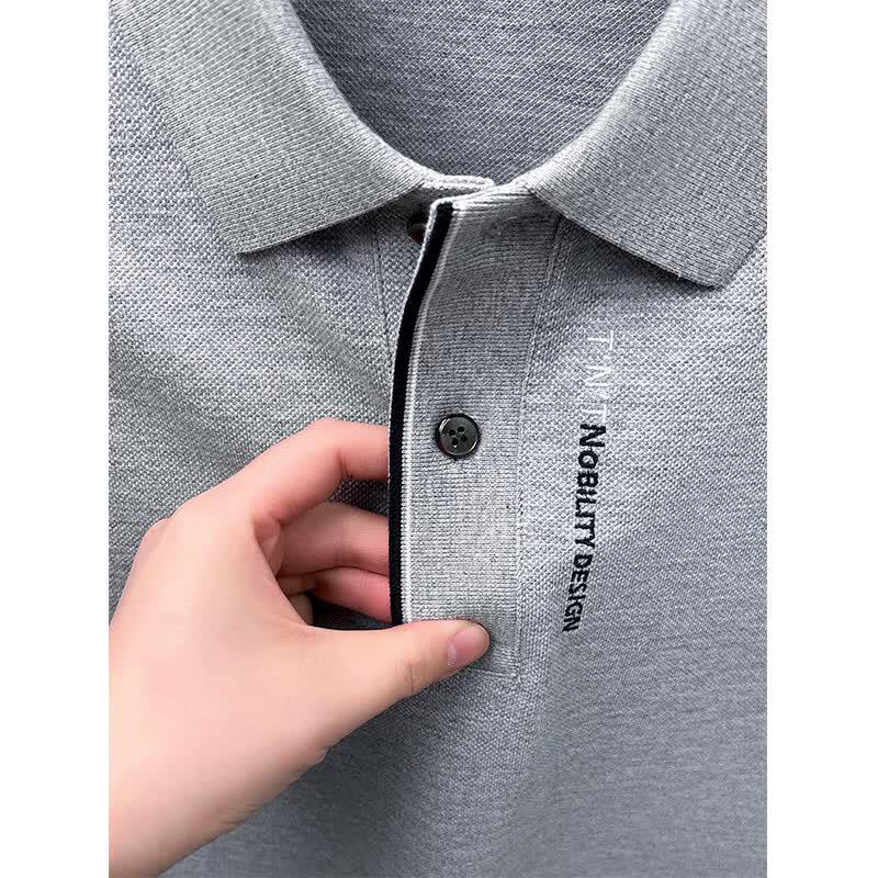 PLAYBOY Men's Summer Casual Polo Shirt