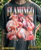 Flamingo Comfort Colors® Tshirt, 90S Graphic Style Tees, Pink Bird Retro Bootleg Sweater, Animal Lover Tanktop, Y2K Sparkle Gift