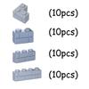 DO IT YOURSELF Construction Bricks MOC Thick Wall Blocks Figures City Learning Creativity Playthings ideal for Kids Traditional Dimension