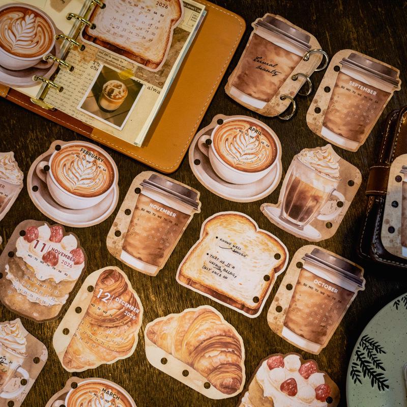 Moyan Tomato Sauce Girl 365-Day Planner: Coffee, Bread & More
