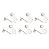 6 Pairs Bike Chain Quick Links Steel Missing Chain Repair Connector for Mountain Road Bicycle10 Speed