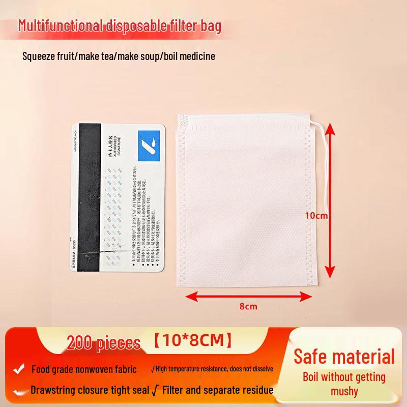 Disposable Non-woven Tea & Herb Filter Bags