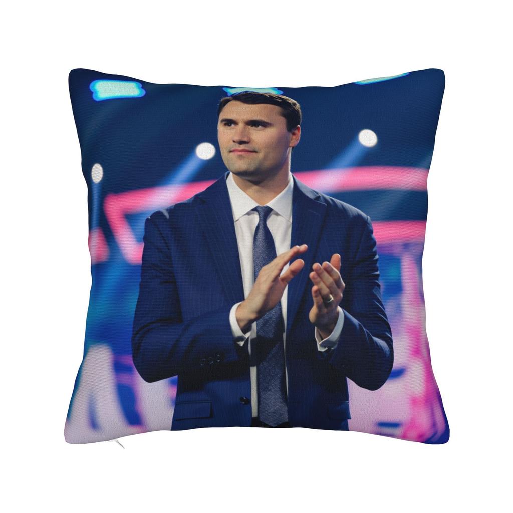 In Memory Of Charlie Kirk Pillow Cover Vintage Pillow Case For Living Room Bed Chair Design Cushion Cover Gift