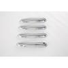 For Toyota Highlander 2020-2023 Silver OutSide Door Handle Chrome Cover Trim ABS