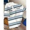 Herren Sommer Neu Gestreift Lässig Golf Business Kurzarm Poloshirt – Perfekt für den Alltag und Soziale Anlässe