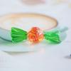 Handcrafted Glass Candy Ornament: Fruit Bowl Keepsake - Creative Holiday Gift