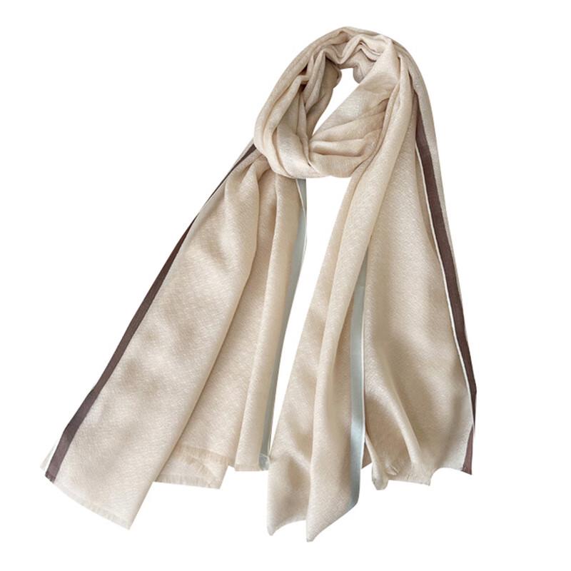 NINA SOLOR Elegant Jacquard Cashmere Scarf and Shawl