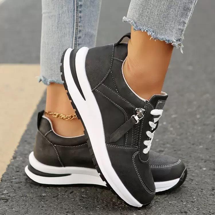 

Women s Plus Size Casual Sports Shoes Autumn Winter Running Sneakers 43 чорний