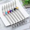 Removable Stainless Steel Straw Reusable Filter Spoon Straw Drinking Straw Spoon  Kitchen Tools