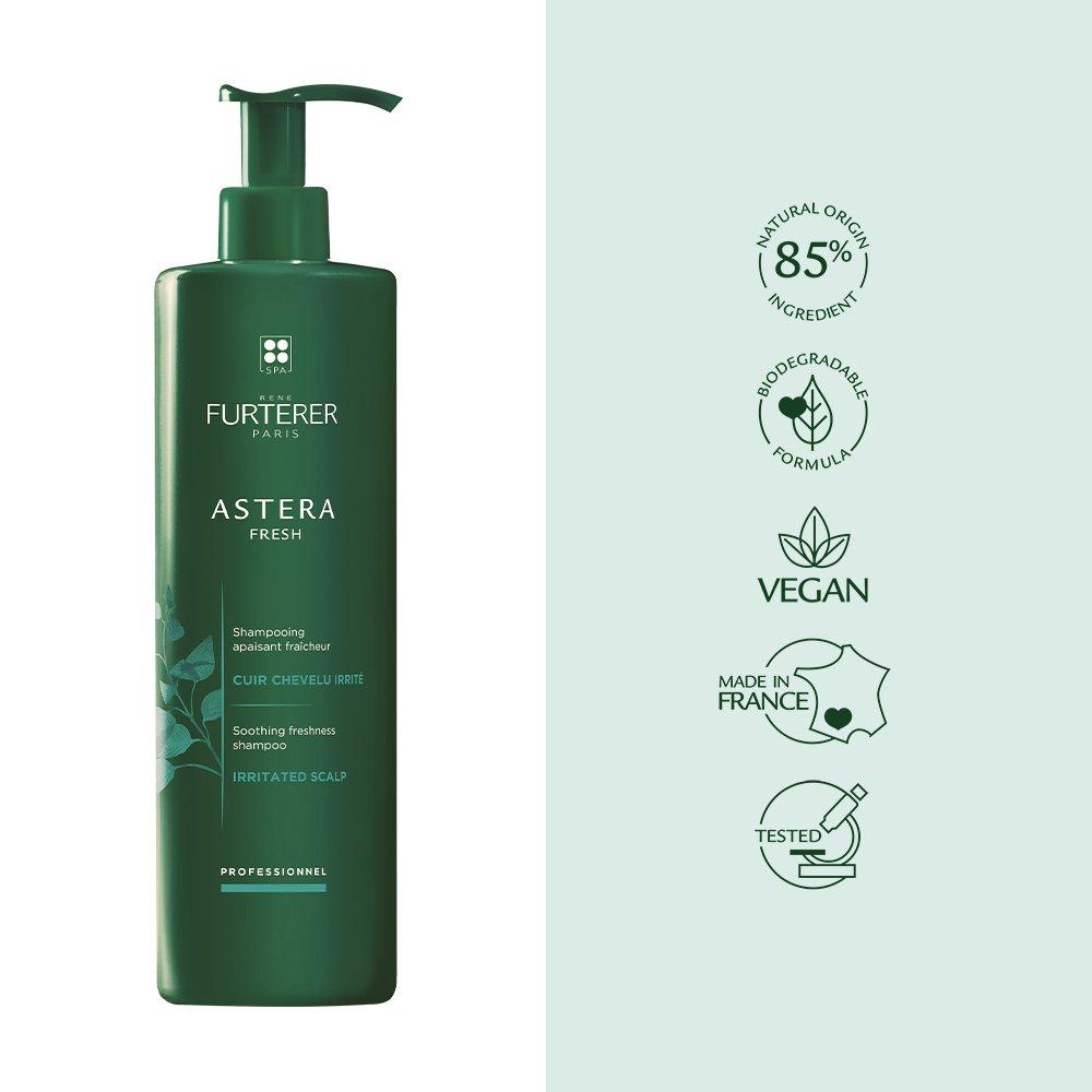 Astera Fresh Soothing & Cooling Shampoo 600ml (+Random Gift: Gifts are subject to change)
