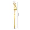 Western Knives and Forks Tableware Small Waist Steak Knives and Forks Set Stainless Steel Household Premium Food Spoon Dessert Spoon and Fork