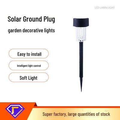 Zewnętrzne solarne lampy ogrodowe ze szpikulcem do wbijania w ziemię