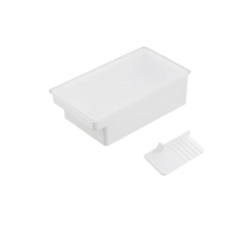 Butter & Cheese Cutter with Storage Box - Fresh-Keeping Organizer for Fridge & Freezer.