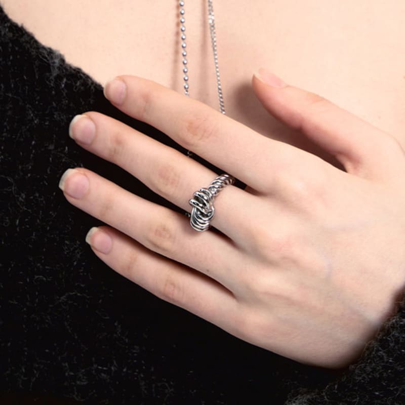 SENTIMENTS NO.448 [SILVER] RING