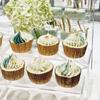 Clear Acrylic Display Risers Showcase for Shoe Risers Retail Stand Cupcake Stand Dessert Stand