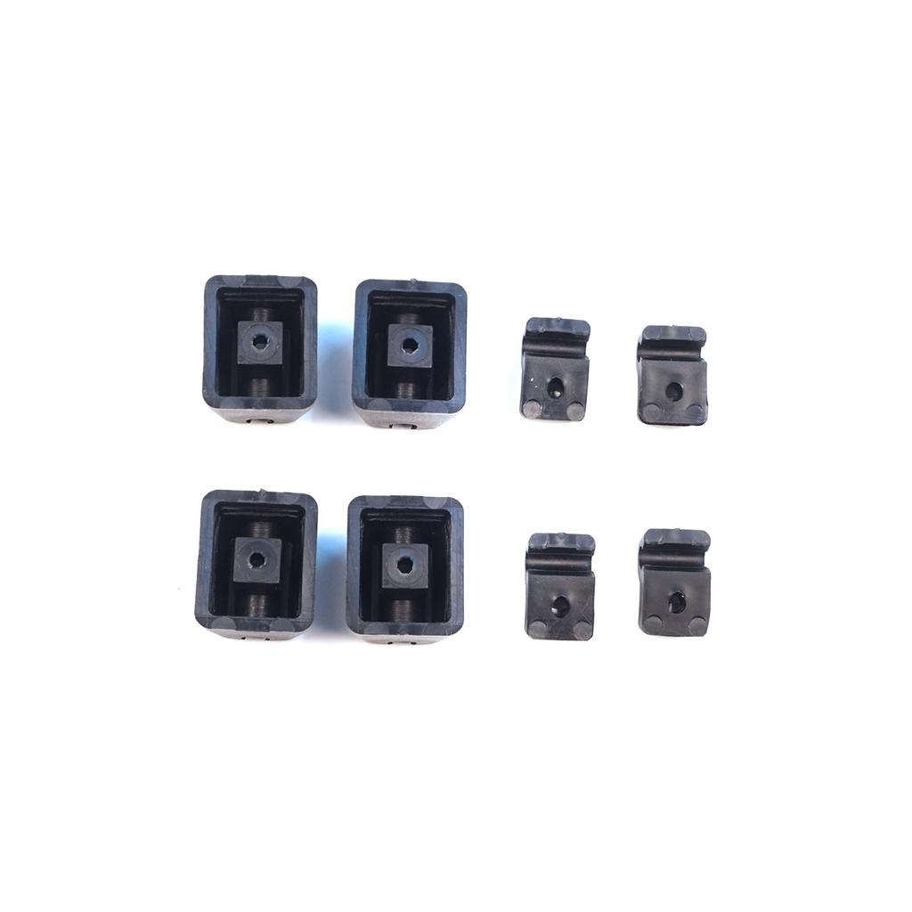 ESR558-2 Front Turn Signal Headlamp Surround Grille Bearing Fender Clamps Bracket Set for Mercedes G Class W460 W461 0009952820 0008111240