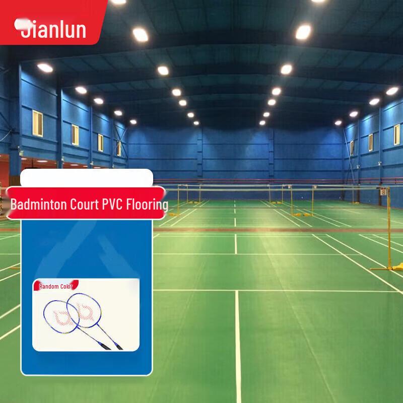 JEEANLEAN Indoor Badminton PVC Court Mat