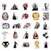 50 Japanese Anime Character Stickers - Waterproof, Graffiti Style for Suitcases, Scooters, Computers, and Tablets. 50 Sheets Included.