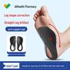 Orthotic Insoles for Flat Feet Correction and Leg Alignment