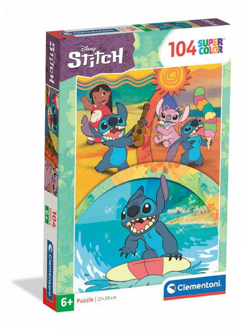 104-piece Puzzle. Super Colorful. Stitch
