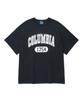 COLUMBIA UNIVERSITY 1754 Arch Logo S/S T-Shirts Crown Navy