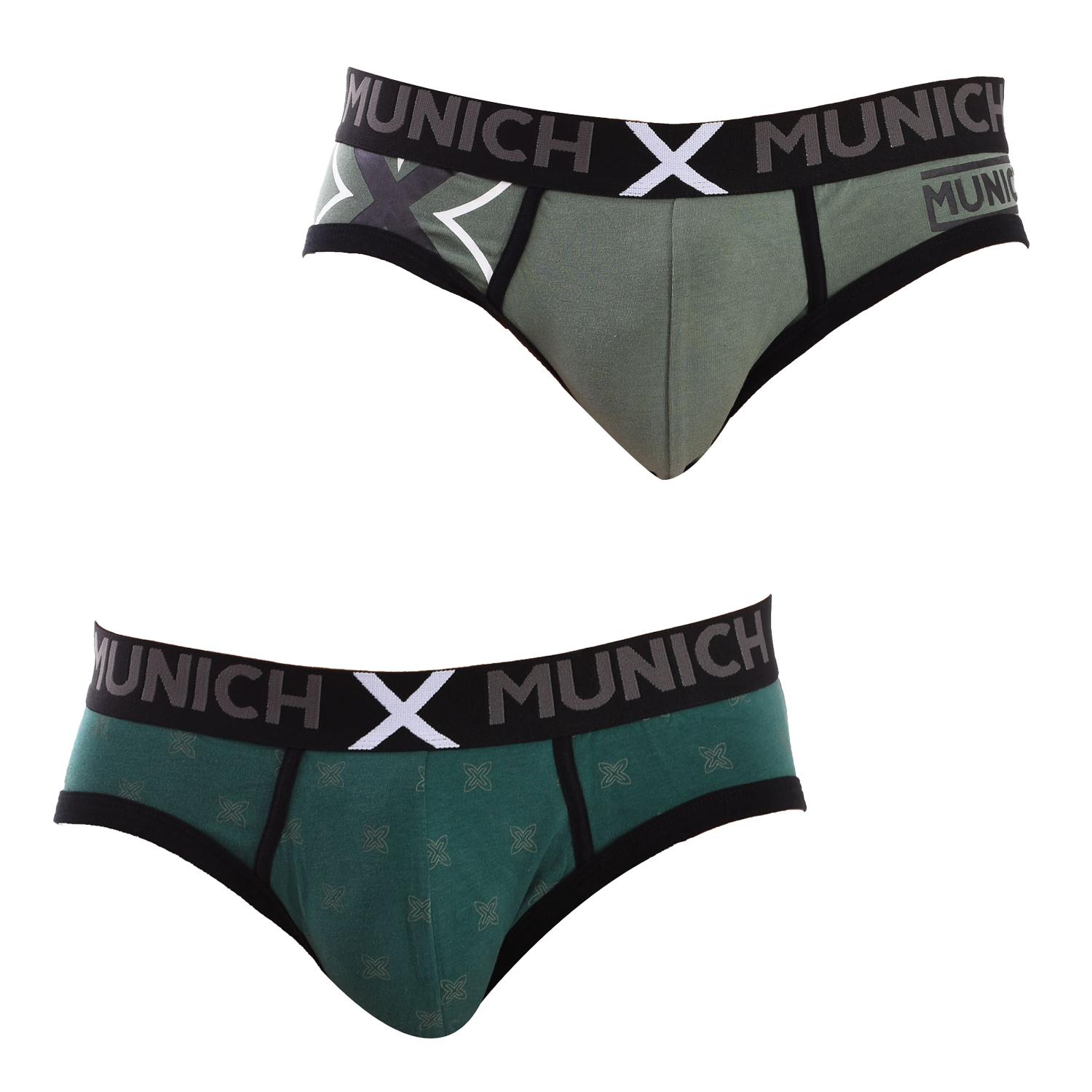 

Мужские эластичные хлопковые слипоны Pack-2 MU_DU0370