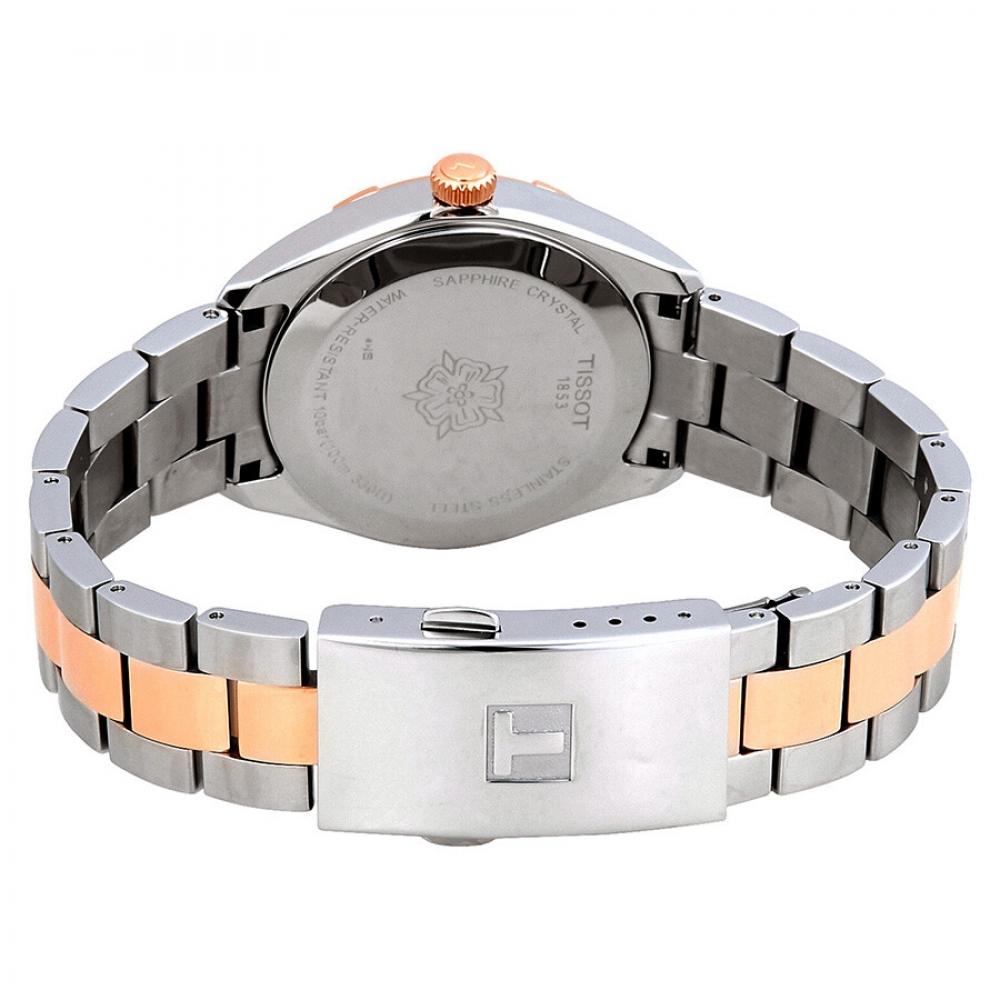 Tissot Pr100 Diamond White Mother Of Pearl Dial Ladies Watch T101.910.22.116.00