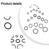 Nitrile Rubber O-ring Kit Sealing Gasket DIY Repair Tools